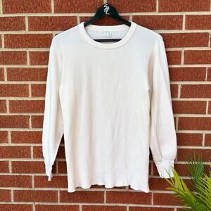 Vintage 70s jc penney waffle knit thermal shirt